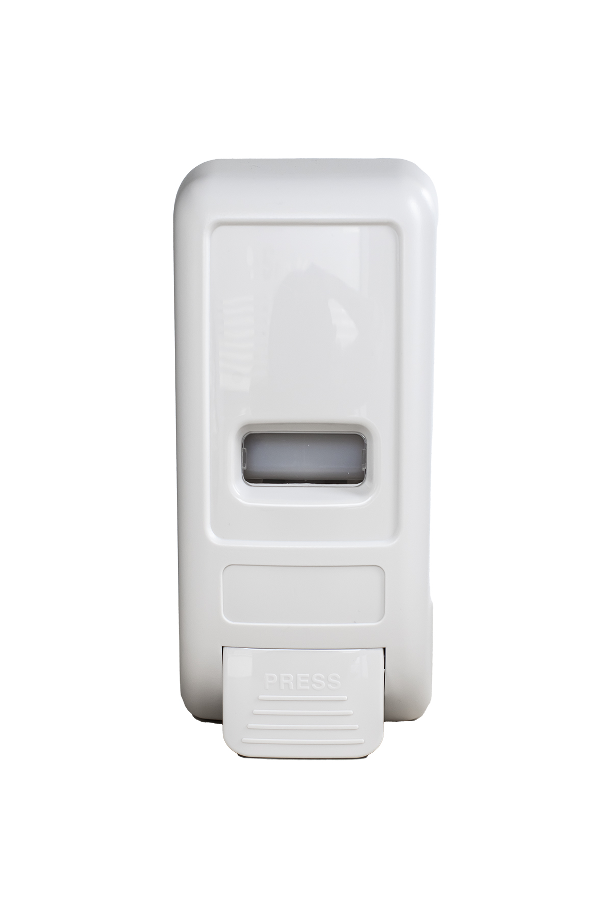 Dozator manual pentru sapun lichid  alb-gri  AQAS  1L